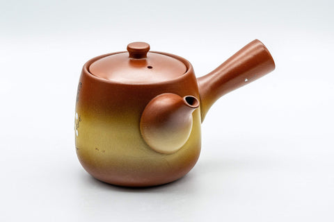 Japanese Kyusu - Plum Blossom Tokoname-yaki Teapot - 325ml - Tezumi
