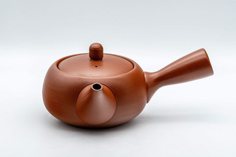 Japanese Kyusu - 常滑焼 Plum Blossom Tokoname-yaki Debeso Teapot - 350ml