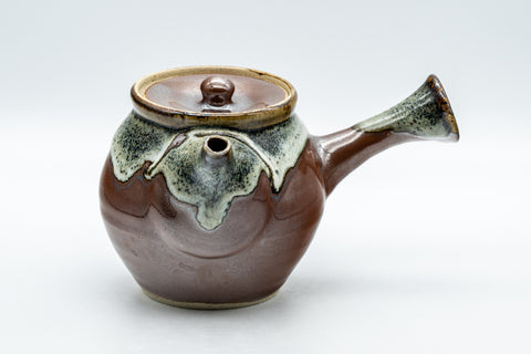 Tezumi — Japanese Tea Set - Maru-gata Do-ake Kyusu with 5 Yunomi — the cups grouped together