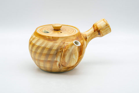 Japanese Tea Set - 有田焼 Porcelain Debeso Kyusu with 5 Yunomi - Tezumi