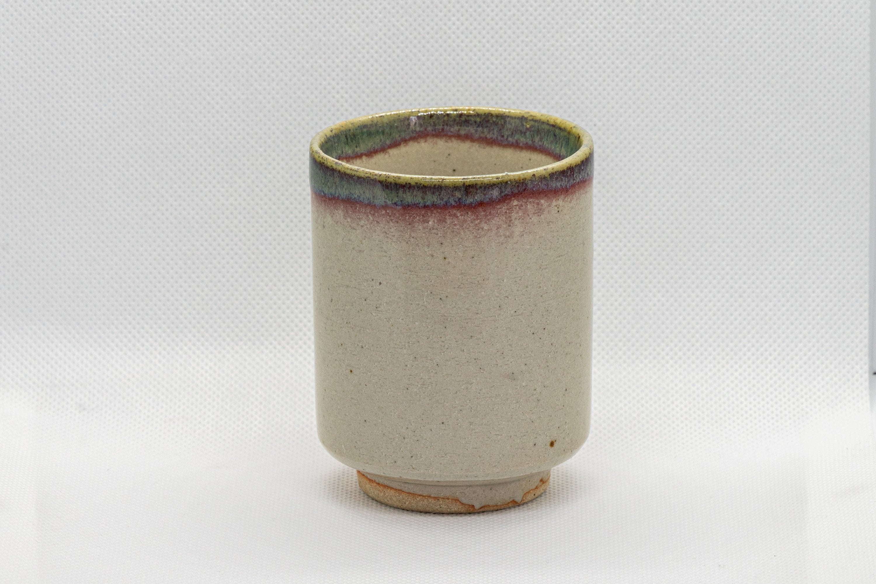 Japanese Teacup - Drip-Glazed Agano-yaki Yunomi - 165ml