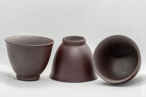 Japanese Yuzamashi Senchawan Teacup Set - Banko-yaki - Tezumi