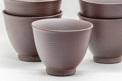 Japanese Yuzamashi Senchawan Teacup Set - Banko-yaki - Tezumi
