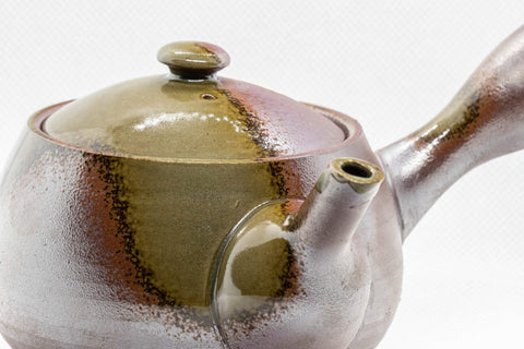 Japanese Kyusu - 萬古焼 Banko-yaki Ceramic Teapot - 300ml