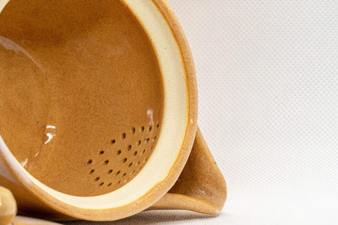 Japanese Kyusu - Houhin-style Hagi-yaki Do-ake Teapot - 300ml - Tezumi