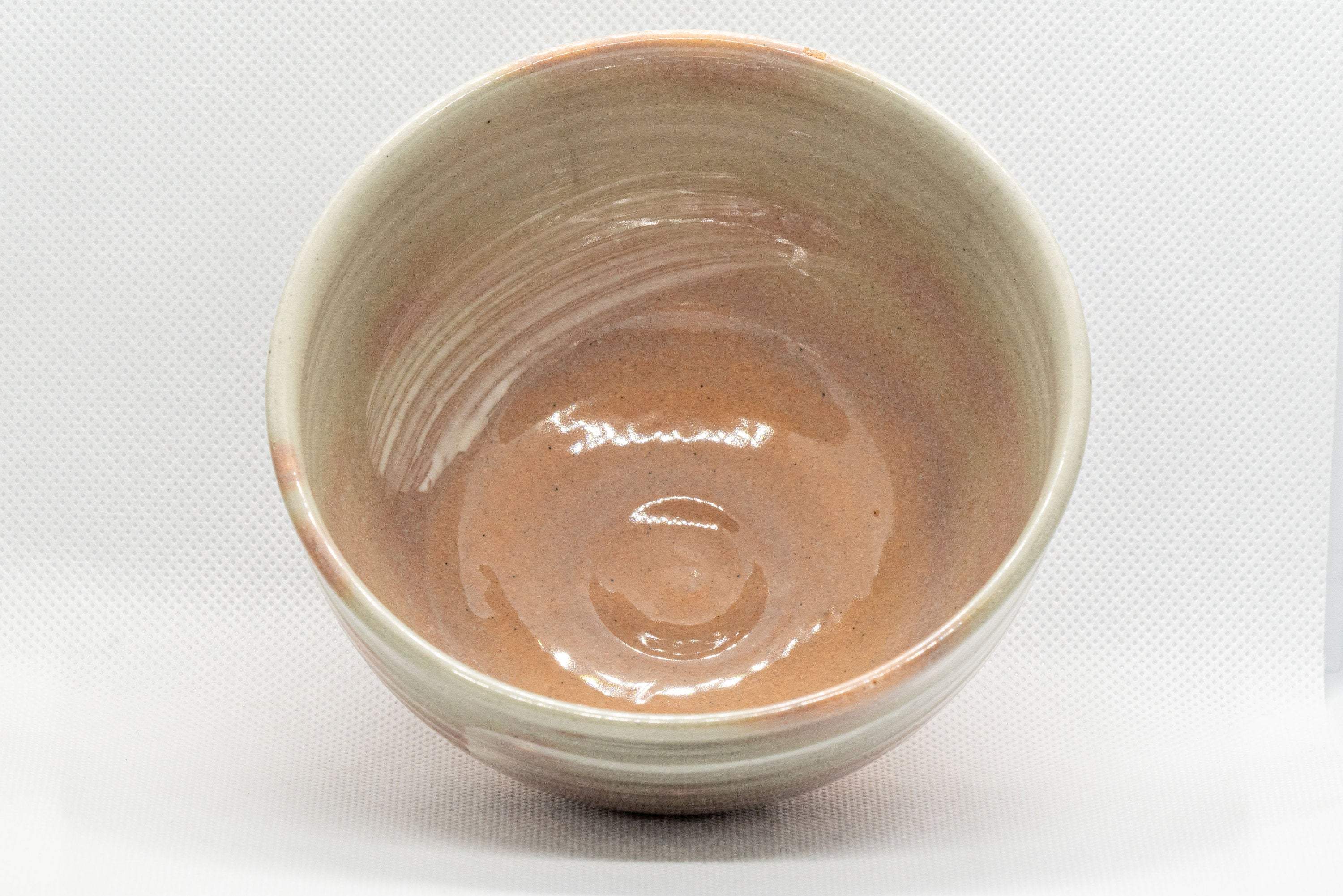 Japanese Matcha Bowl - Shigaraki-yaki Gohonte Wan-nari Chawan - Nishio Kashu - Tezumi