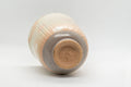 Japanese Teacup - Tachikichi Tsutsu-gata Yunomi - 210ml - angled view showing the tapered foot