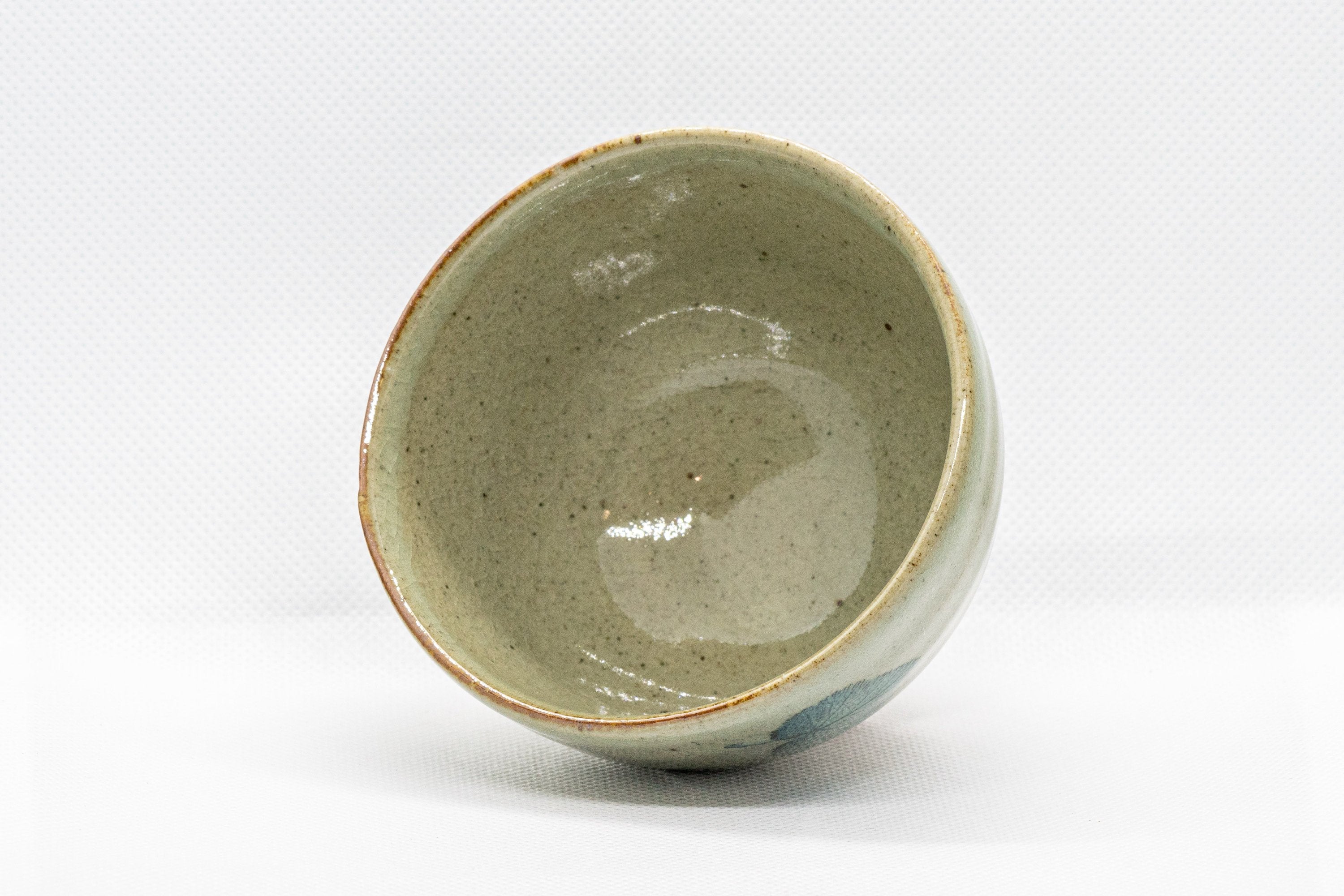 Japanese Teacup - Celadon Sugi-nari Yunomi - 160ml - Tezumi