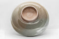 Japanese Matcha Bowl - Hakeme Badarai-gata Chawan - 200ml - inverted view showing the foot ring