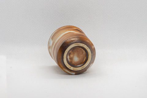 Japanese Teacup - Shine Glazed Tsutsu-gata Guinomi - 55ml
