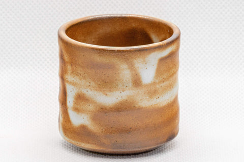 Japanese Teacup - Shine Glazed Tsutsu-gata Guinomi - 55ml