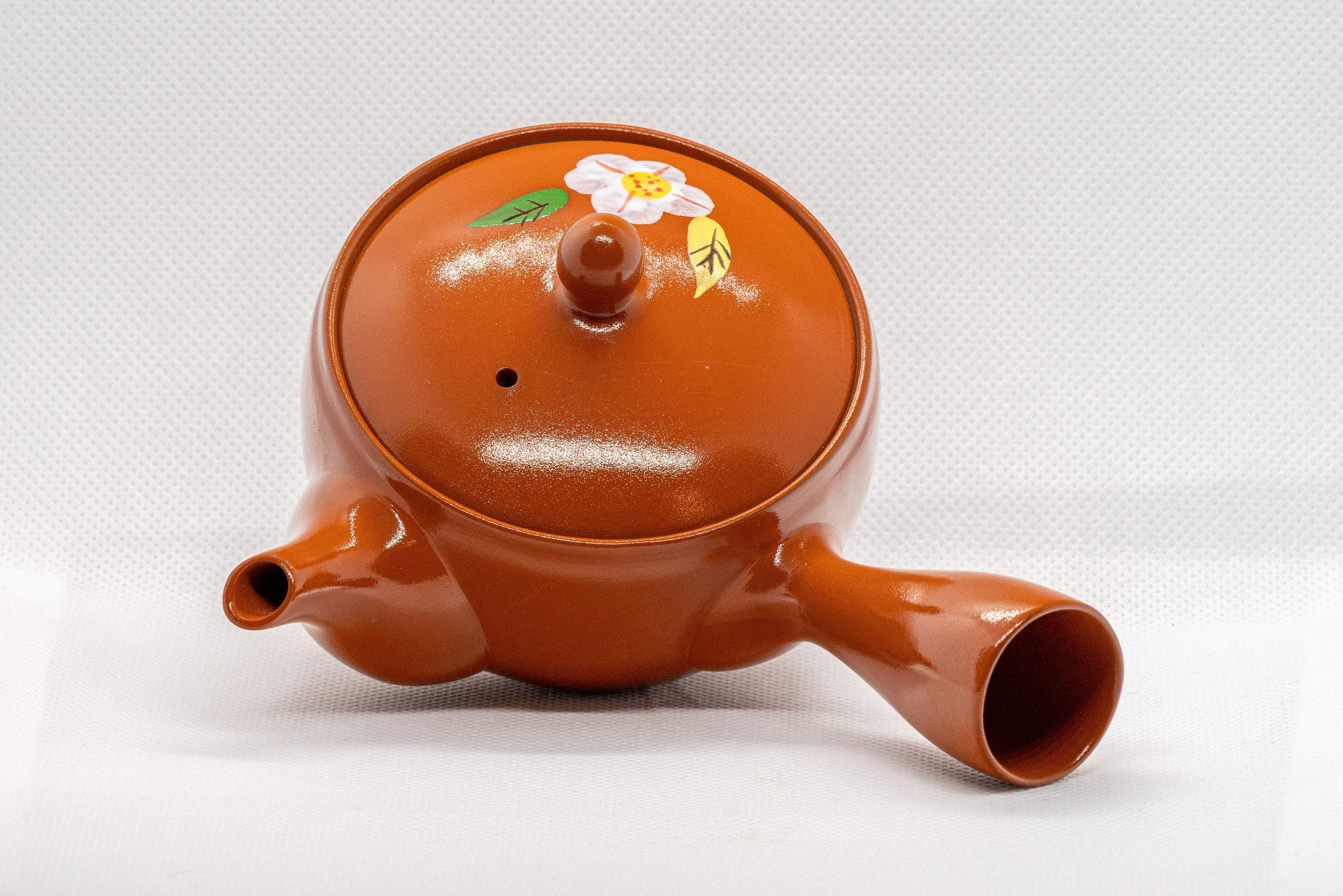 Japanese Kyusu - Plum Blossom Tokoname-yaki Teapot - 170ml - Tezumi