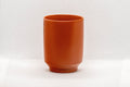 Japanese Teacup - Mountainous Tsutsu-gata Tokoname-yaki Yunomi - 150ml - view of the plain reverse side