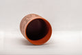 Japanese Teacup - いわぎん Iwagin Tsutsu-gata Tokoname-yaki Yunomi - 150ml - top-down view showing the interior and rim
