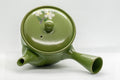 Japanese Kyusu - Floral Green Tokoname-yaki Teapot - 250ml - Tezumi