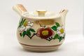 Japanese Kyusu - Camellias Kutani-yaki Debeso Teapot - 550ml - Tezumi