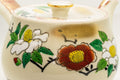 Japanese Kyusu - Camellias Kutani-yaki Debeso Teapot - 550ml - Tezumi