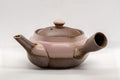 Japanese Kyusu - Pink Ash Glazed Banko-yaki Teapot - 210ml - Tezumi