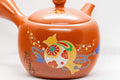 Japanese Kyusu - Lantern Motif Tokoname-yaki Teapot - 335ml - Tezumi
