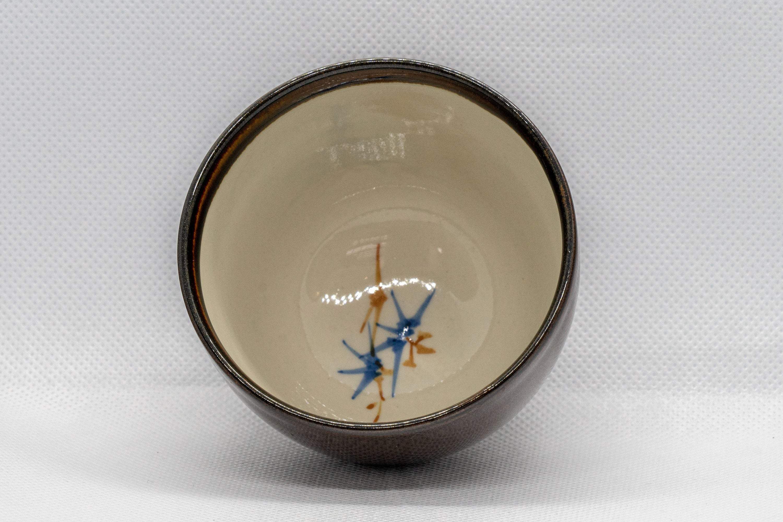 Japanese Teacup - Tenmoku Arita-yaki Yunomi - 135ml - Tezumi