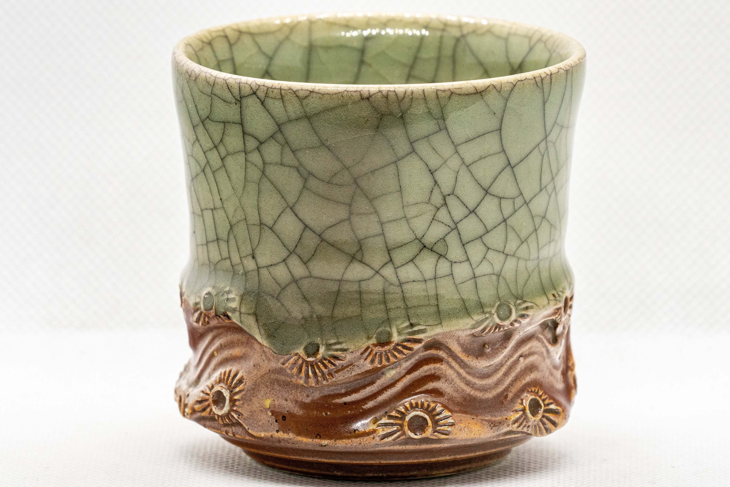Japanese Teacup - Celadon Yunomi - 140ml