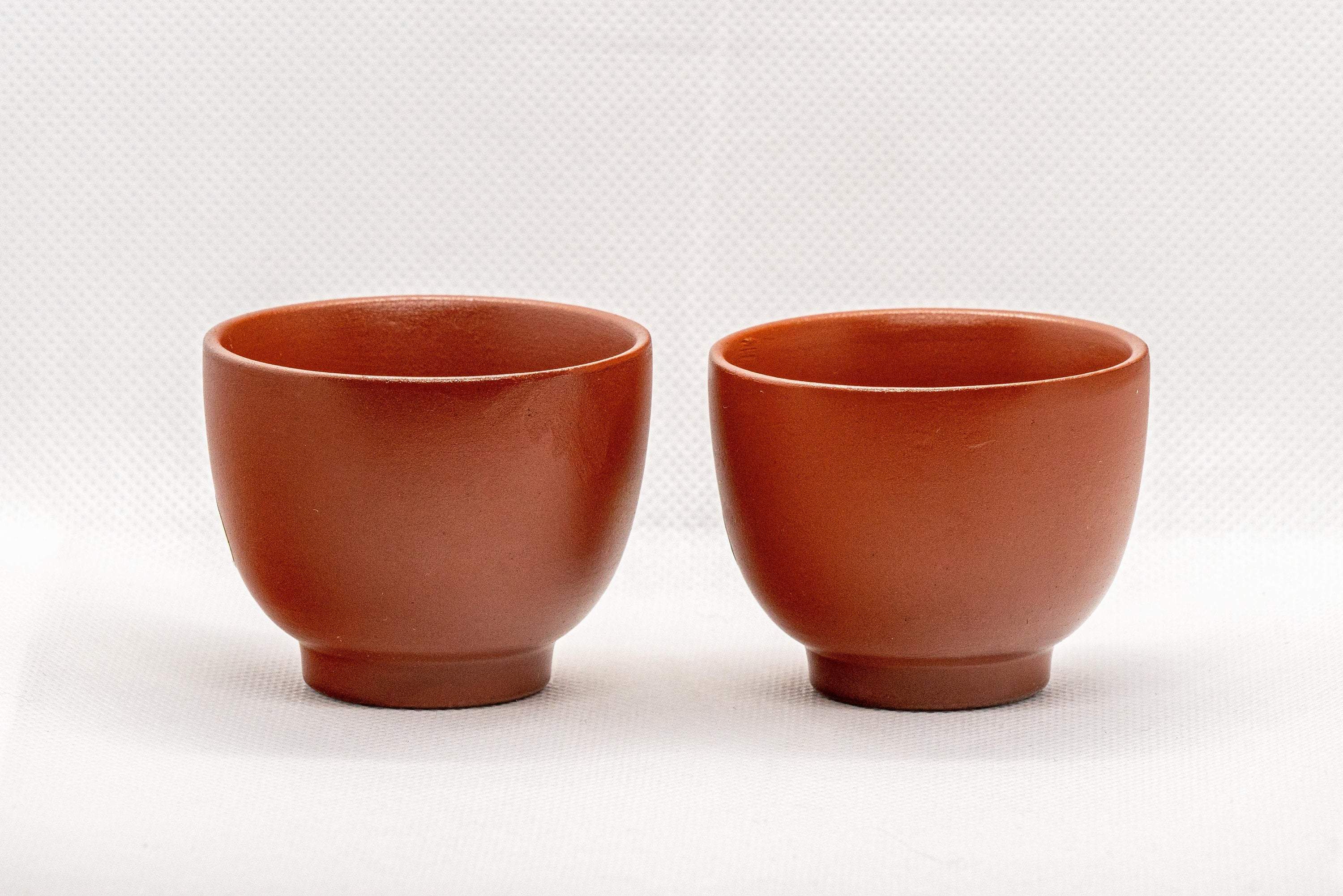 Japanese Teacups - Pair of Tokoname-yaki Senchawan - 60ml