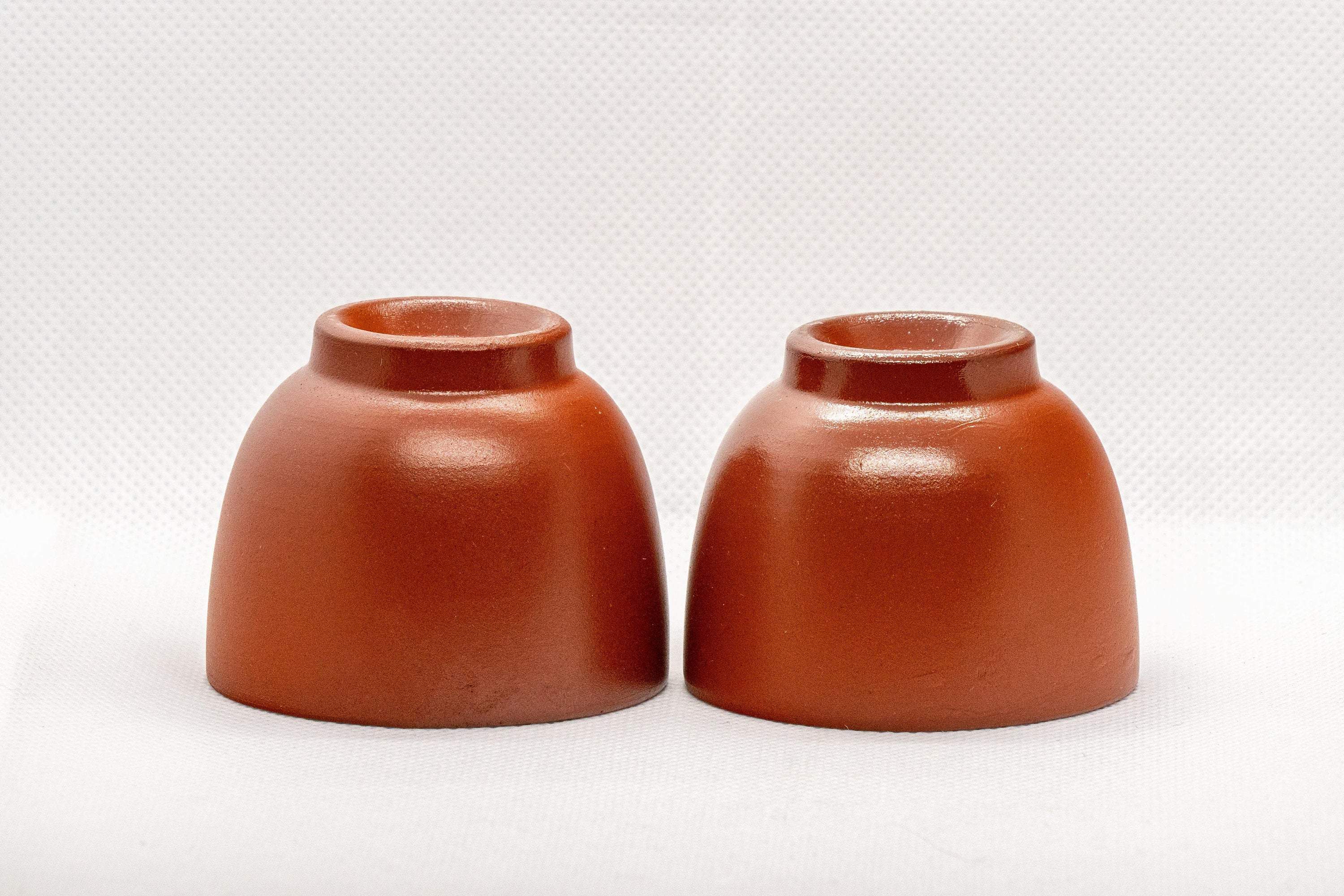 Japanese Teacups - Pair of Tokoname-yaki Senchawan - 60ml