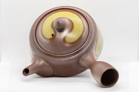 Japanese Kyusu - Hakeme Banko-yaki Teapot - 380ml - Tezumi