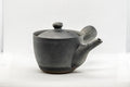 Japanese Kyusu - Matte Black Soko-ami Teapot - 175ml - Tezumi