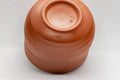 Japanese Teacup - Spiral Tokoname-yaki Yunomi - 135ml - underside showing the foot ring