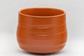 Japanese Teacup - Spiral Tokoname-yaki Yunomi - 135ml - side view showing the spiral design