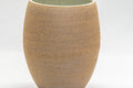 Tezumi — Japanese Teacup - Stoneware Yunomi - 175ml — tipped to show the interior