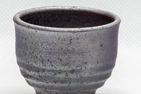 Japanese Teacup - 桜伝 Iron Glazed Guinomi - 35ml