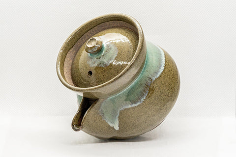 Japanese Houhin - Unique Agano-yaki Do-ake Teapot - 200ml - Tezumi