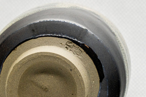 Japanese Teacup - 小勝田 Jet Black Yunomi - 150ml