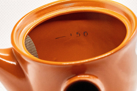 Japanese Kyusu - White Camellia Tokoname teapot - 260ml