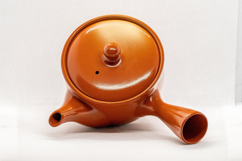 Japanese Kyusu - White Camellia Tokoname teapot - 260ml