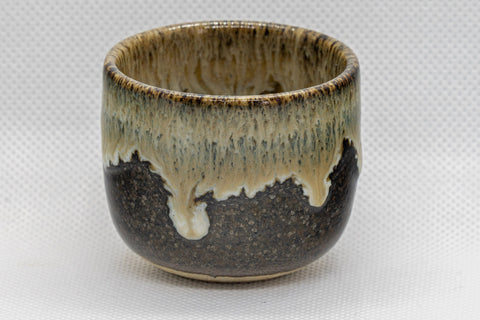 Japanese Teacup - Drip Glazed Guinomi Ochoko - 50ml