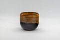 Japanese Teacup - Drip-Glazed Guinomi - 35ml - front view of the small cup