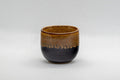 Japanese Teacup - Drip-Glazed Guinomi - 35ml - front view of the cup