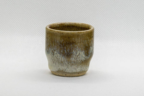 Japanese Teacup - Hare's Fur Guinomi - 30ml - side view