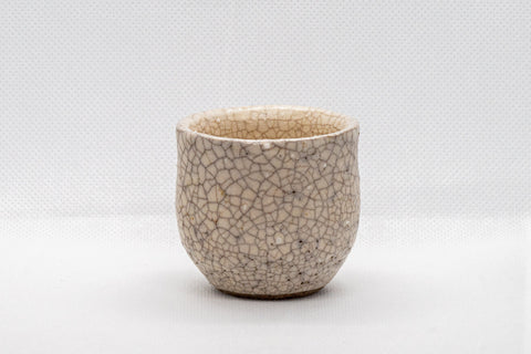 Tezumi — Japanese Teacup - Floral Guinomi - 60ml — front view from another angle