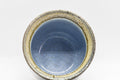Tezumi — Japanese Teacup - Hare's Fur Glazed Tsutsu-gata Yunomi - 160ml — closeup of the glaze