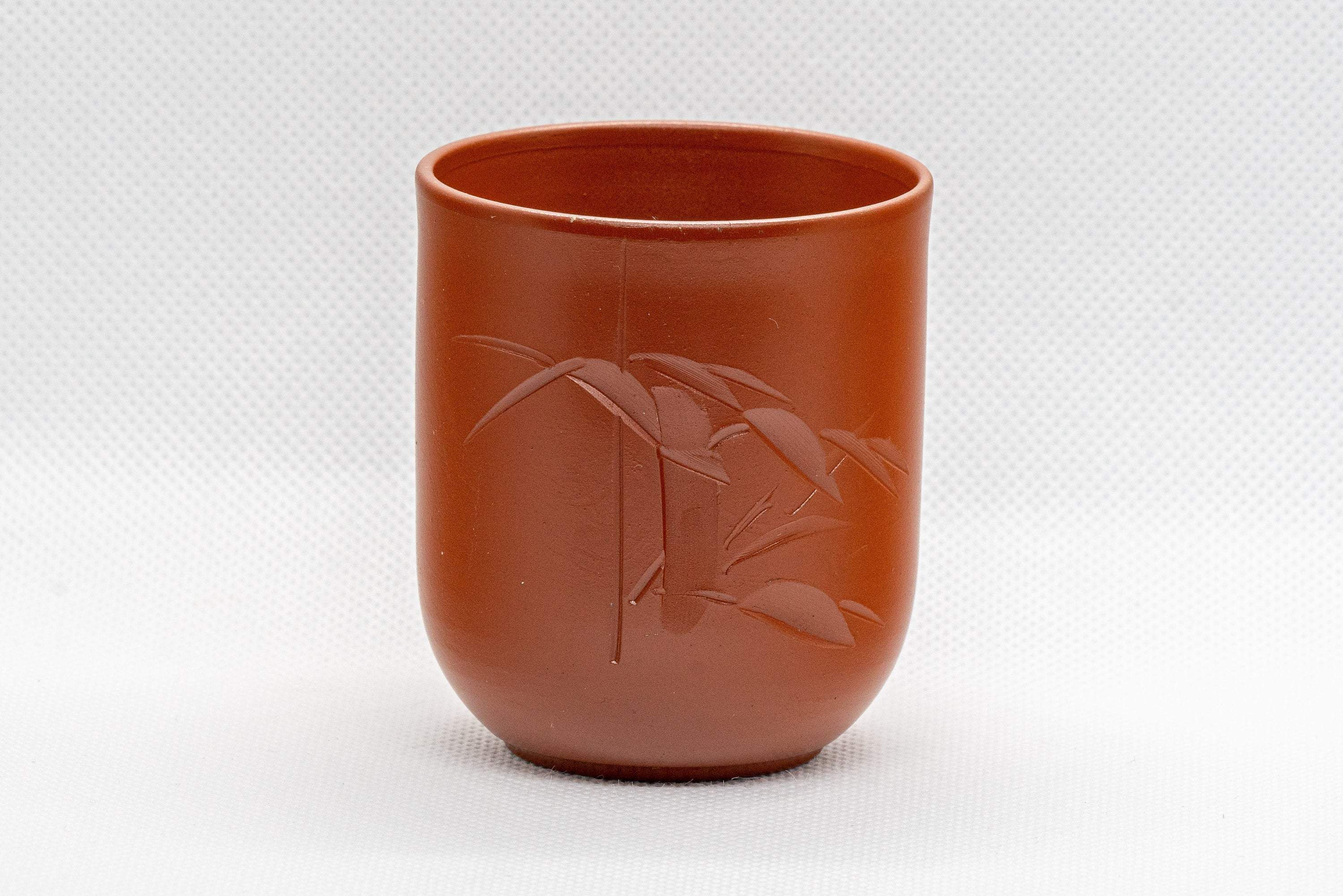 Japanese Teacup - Bamboo Tsutsu-gata Tokoname-yaki Yunomi - 105ml