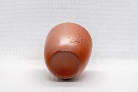 Japanese Teacup - Floral Tokoname-yaki Yunomi - 120ml