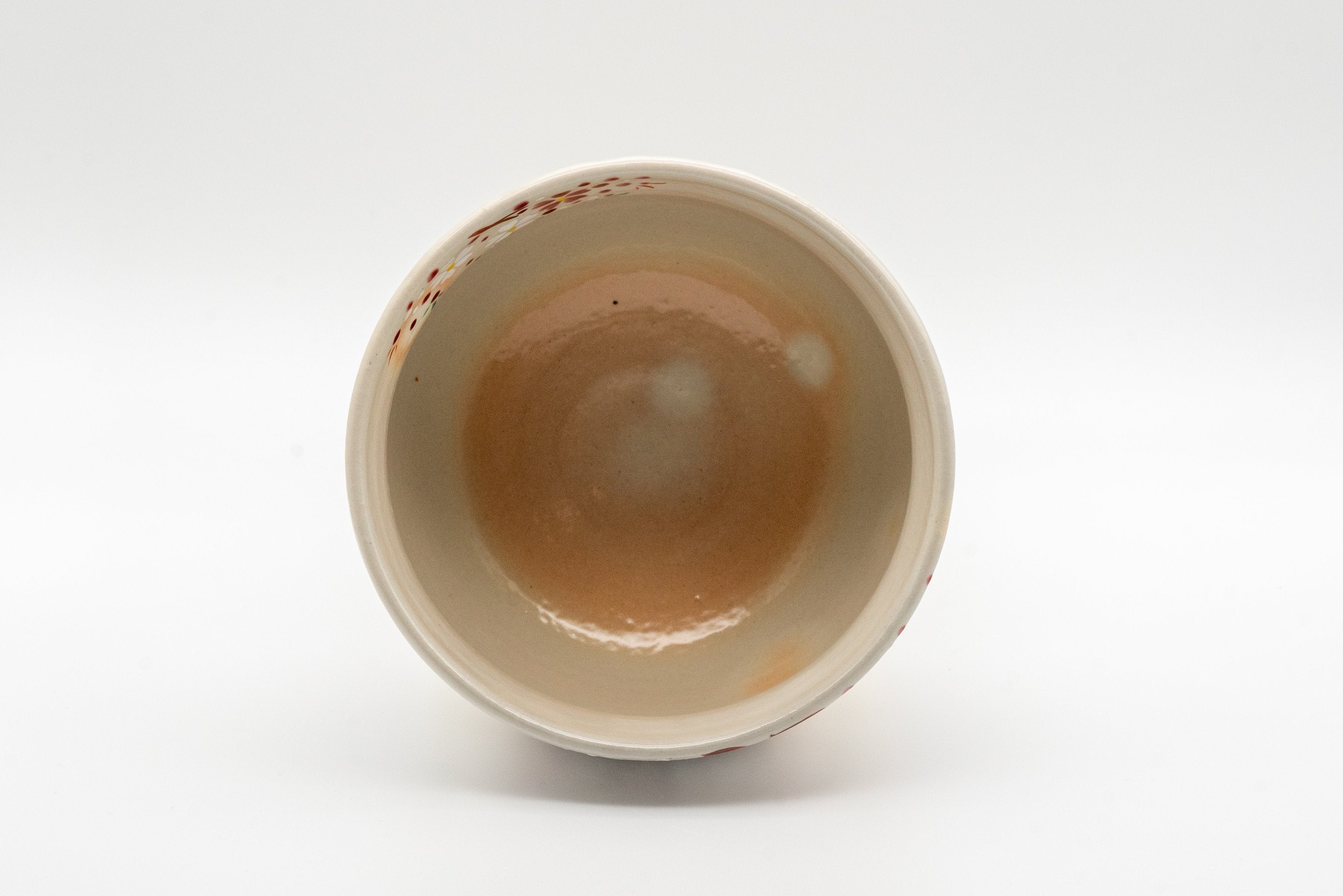 Japanese Matcha Bowl - Torasuke 寅介 Kyo-yaki 京焼 Komogai-nari Chawan - 400ml