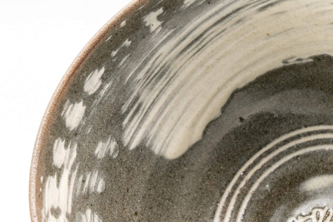 Japanese Matcha Bowl - Asami Yoshizou 吉峯窯 Wan-nari Kyo-yaki Chawan - 350ml