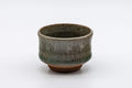 Japanese Teacup - Floral Dojimari-gata Guinomi - 50ml - front view of the small waisted cup