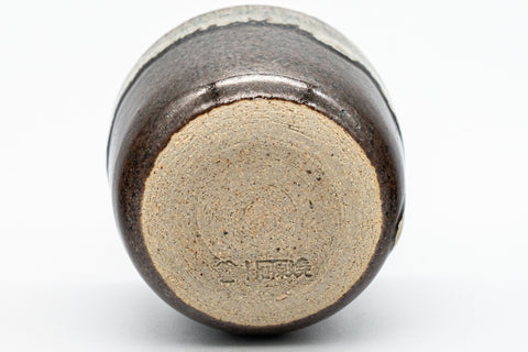 Japanese Teacups - Pair of Hare's Fur Glazed Guinomi - 45ml