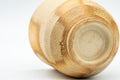 Japanese Teacups - Pair of Giraffe Tsutsu-gata Yunomi - 140ml - top-down view of the two cups' interiors